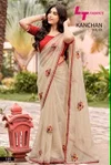 Kanchan Vol 1 By Kashvi Linen Cotton With Work Saree